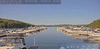 Champlain Marina Webcam - Colchester, Vt - Real Time