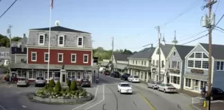 Kennebunkport, Maine Downtown Live Cam - Hd Video