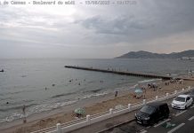 France Côte D'azur Beach Live Cam