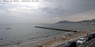 France Côte D'azur Beach Live Cam