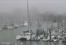 Santa Cruz Harbor Live Webcam - California