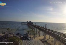 Fort Myers Beach Pier Live Beach Cam - Florida | Hd Video