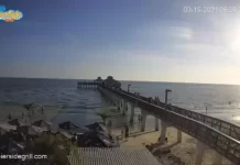 Fort Myers Beach Pier Live Beach Cam New In Florida