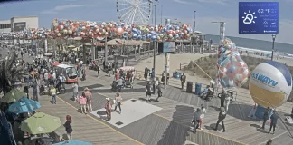 Resorts Casino Hotel Boardwalk Cam Atlantic City, New Jersey