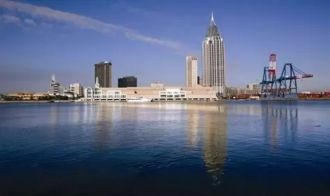 Live Webcam Mobile, Alabama USA – Downtown