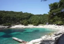 New Veli Žal Beach Live Stream Cam Lošinj, Croatia