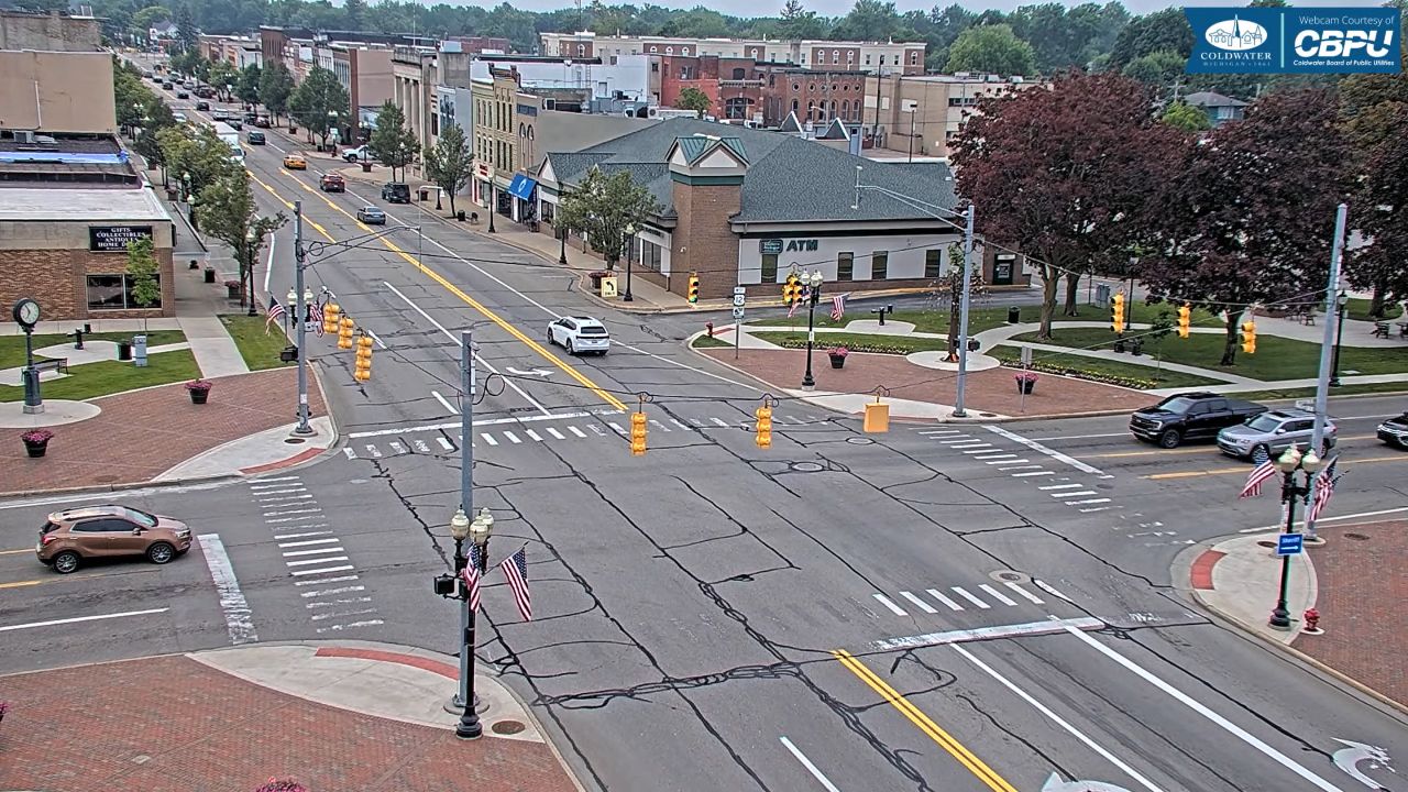 Live HD Webcam Bishop Ave Water Tower – Coldwater, MI