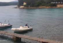 Live Webcam Camp Baldarin - Punta Križa, Nerezine