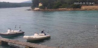 Live Webcam Camp Baldarin - Punta Križa, Nerezine