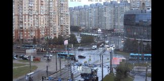 Commandant Square Saint Petersburg, Russia Live Webcam