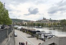 Live Webcam Weir Vltava River - Zlatá Koruna, Czechia