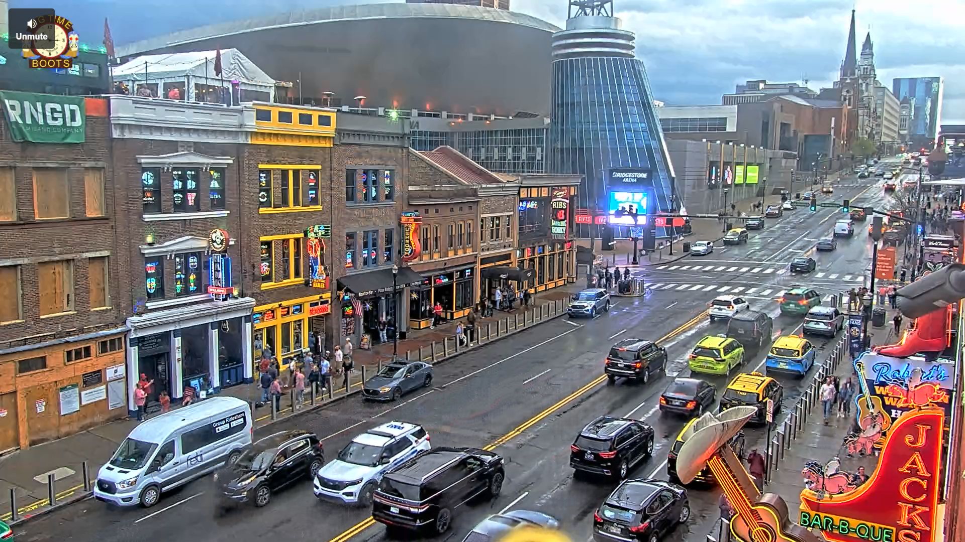 Nashville Tennessee Broadway Live Cam – Video HD