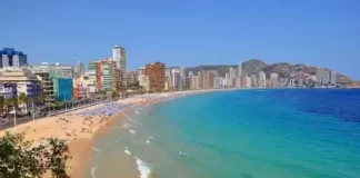 Benidorm Beach Live Cam - Spain