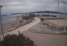 Rezalište Beach Live Cam Brodarica, Croatia | Hd Video