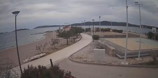 Rezalište Beach Live Cam Brodarica, Croatia | Hd Video