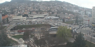 Sarajevo Bosnia Mosque Live Cam - Real Time Live Video