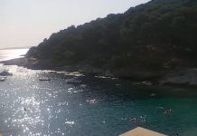 Veli Žal Beach Live Cam Lošinj, Croatia