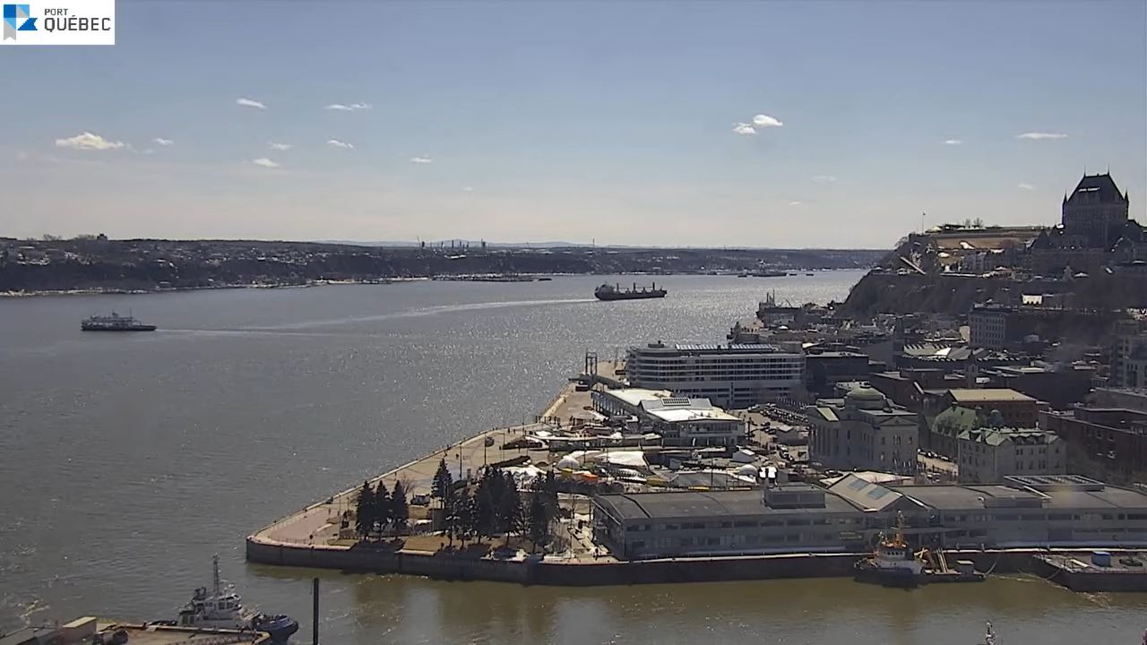 Webcam Port de Quebec – Quebec City, Canada