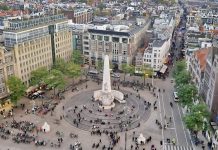 Dam Square Amsterdam Live
