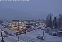 Jackson Hole Webcam Town Square