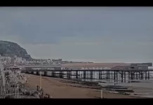 Hastings Pier Webcam | English Channel | Live Video