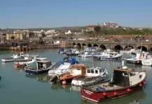 Folkestone Harbour Cam Kent, Uk