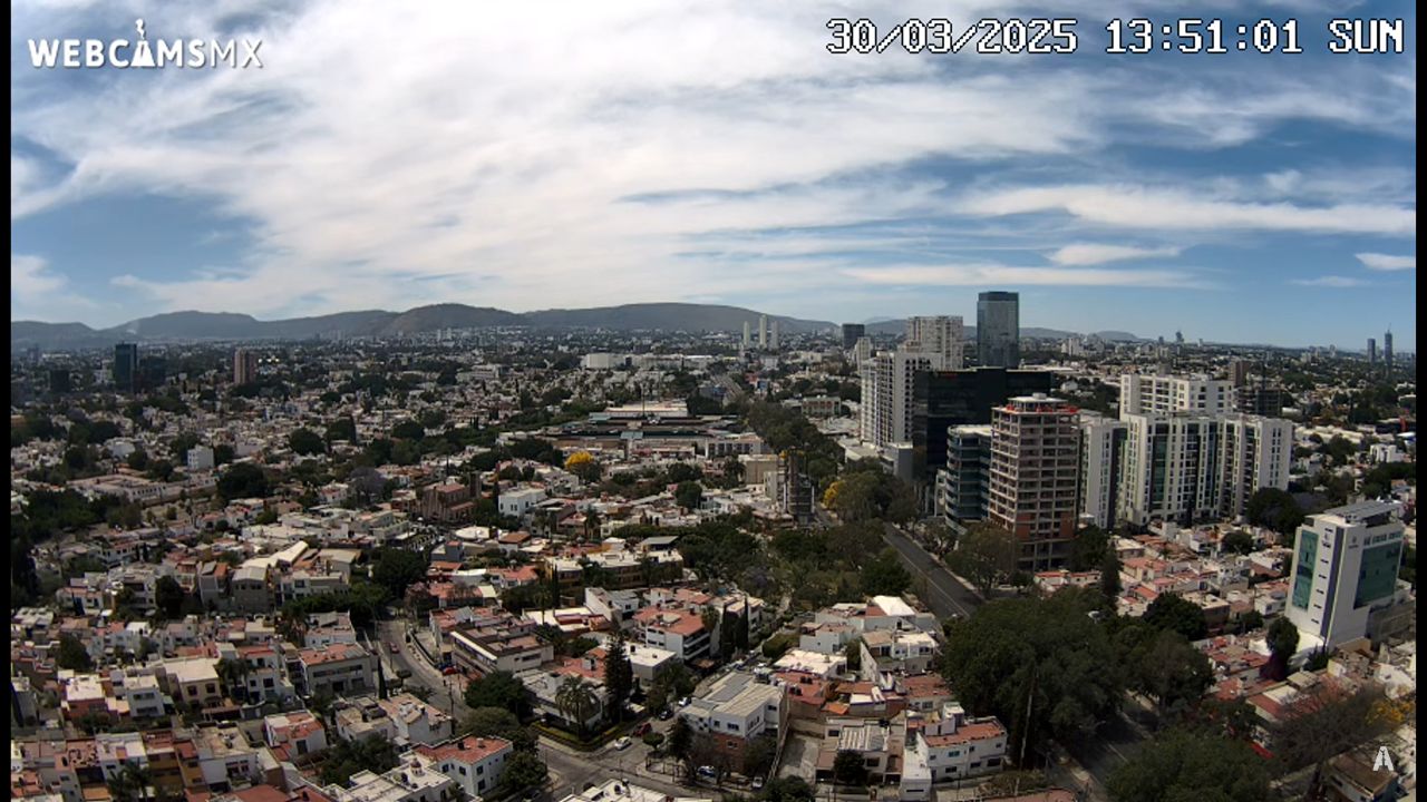 Guadalajara Panoramic Live Webcam – Jalisco