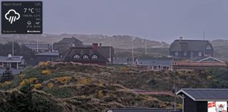 Live Webcam Vejers Strand - Syddanmark, Denmark