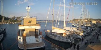 Port Gaios Live Webcam - Paxos, Greece - Live Hd Video