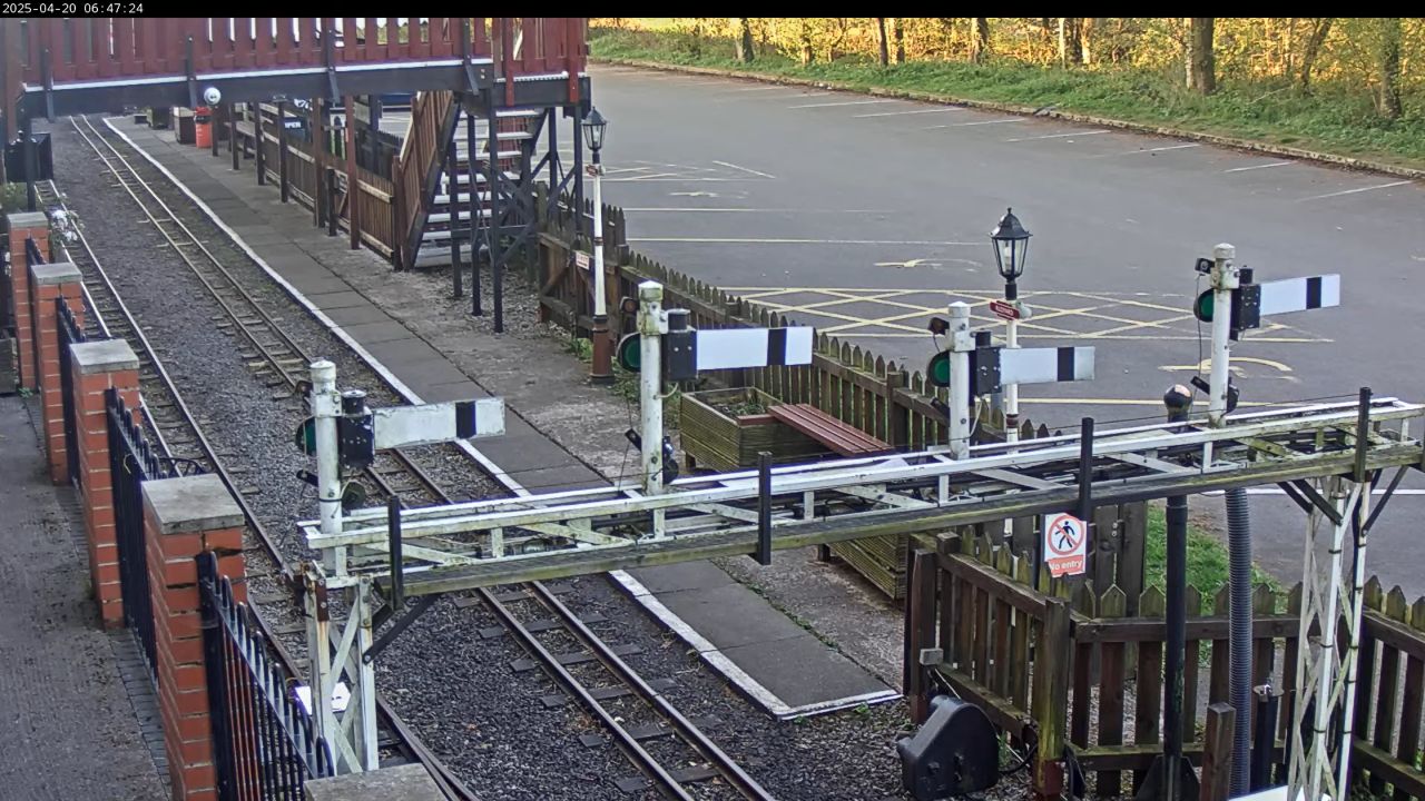 Rudyard Lake Steam Railway Webcam – Staffordshire, England