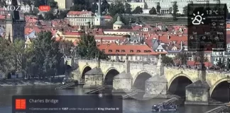 Prague Webcam | Hotel Mozart | Live Hd Video