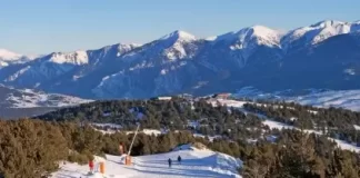 Font Romeu Ski Resort Live Webcam - Les Airelles, France
