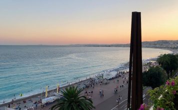 France Nice Beach Live Webcam 4k
