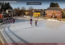 Strawbery Banke Ice Skating Live Webcam Nh