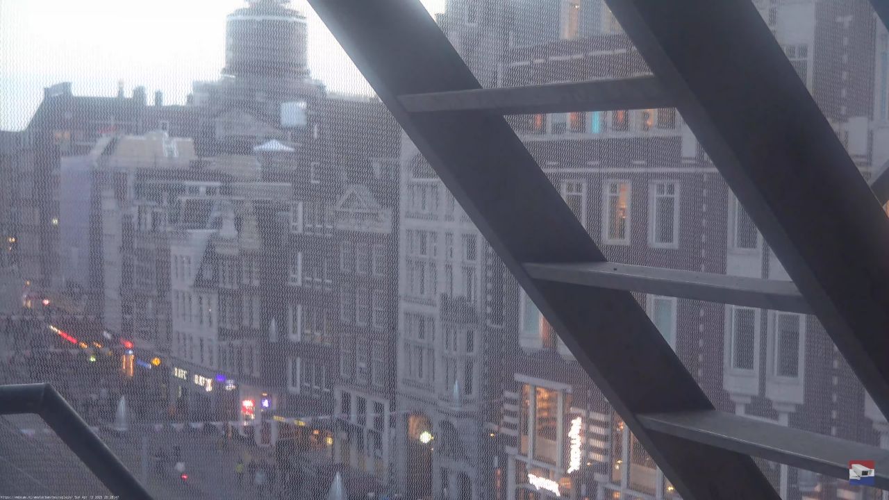 Live Webcam Damrak Street – Amsterdam, North Holland