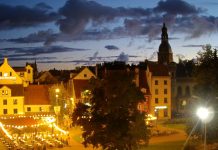 Livu Square Live Cam In The City Riga, Latvia