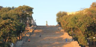 Potemkin Stairs, Odessa New Live Street Camera