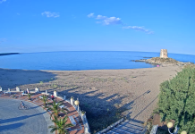 Bari Sardo Webcam - Torre Di Barì - Sardegna, Italy