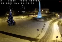 Latvia Unity Square New Live Webcam