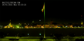 Riga Latvia 11 November Embankment New Live Cam