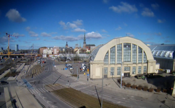 Central Market Live Webcam - Riga, Latvia