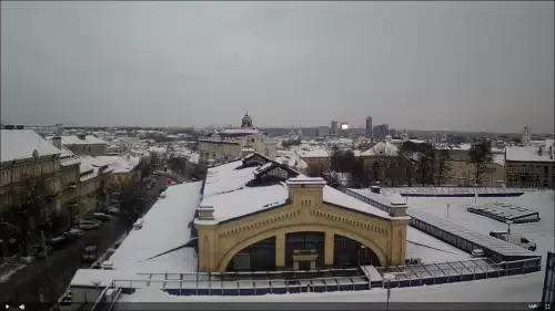 Hales Market Live Webcam Vilnius, Lithuania