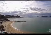 New Venere Azzurra Beach Live Stream Cam Lerici, Italy