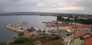 Live Webcam Hotel Margaret Villa - Porat, Krk, Croatia