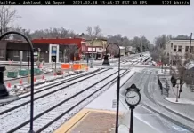 Ashland Virginia Live Webcam New Rail Road Stream