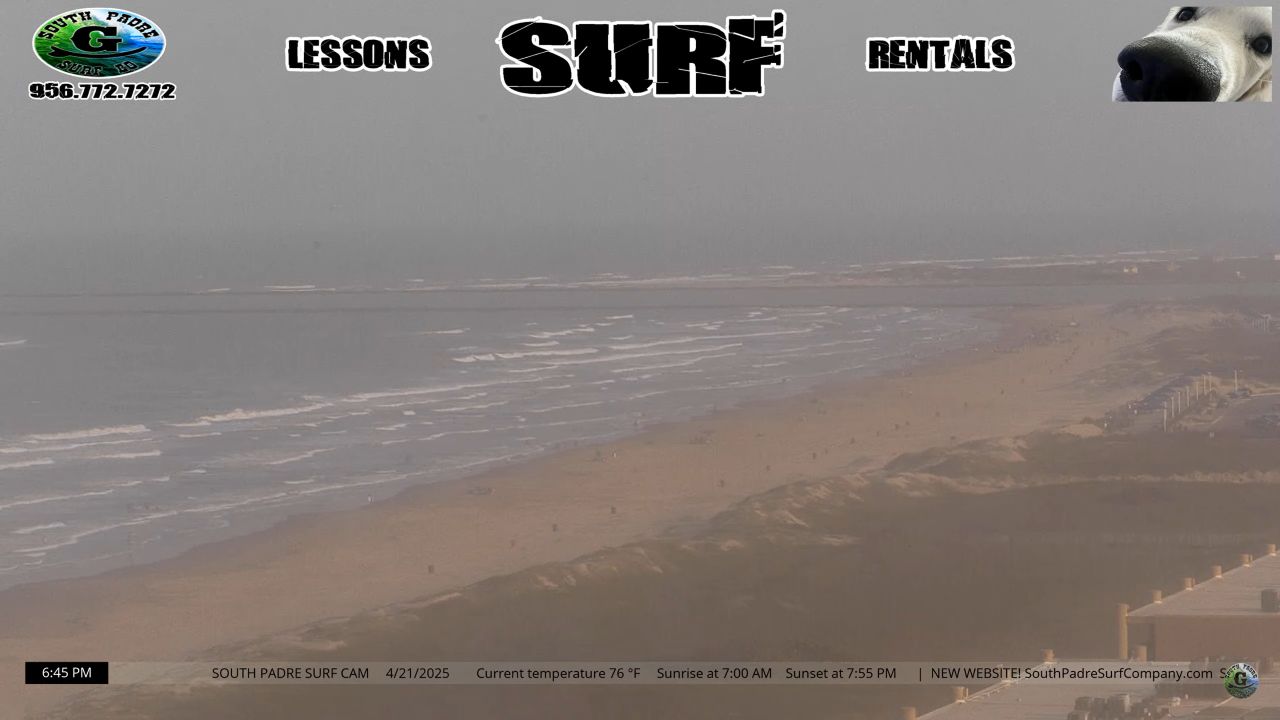 South Padre Surf Cam – Isla Blanca Beach Park