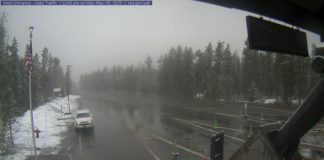 Yellowstone National Park Live Cam West Entrance  Wyoming