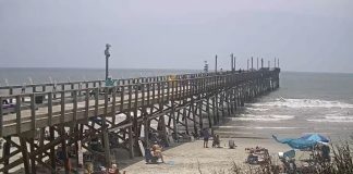 Sunset Beach, North Carolina Live Webcam Fishing Pier