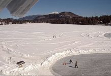 Mirror Lake Live Cam In Adirondack Mountains New York