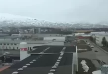 Akureyri, Iceland Live Webcam Einstök Ölgerð Brewery New